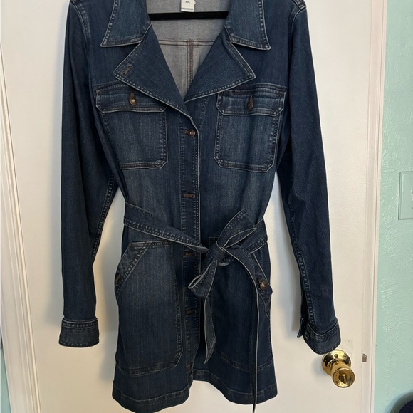 Duluth Denim Blue Women's Jacket long XXL - Picture 8 of 9